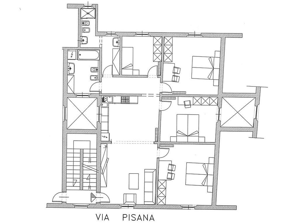 פירנצה Appartamento Porta San Frediano מראה חיצוני תמונה